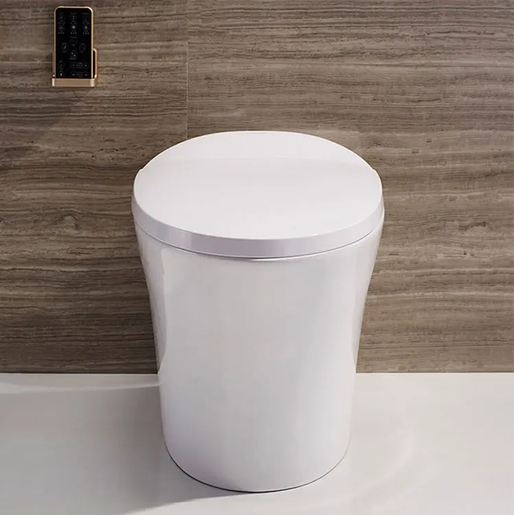 ARROW luxurious no tank one piece quiet  siphonic remote control intelligent smart toilet