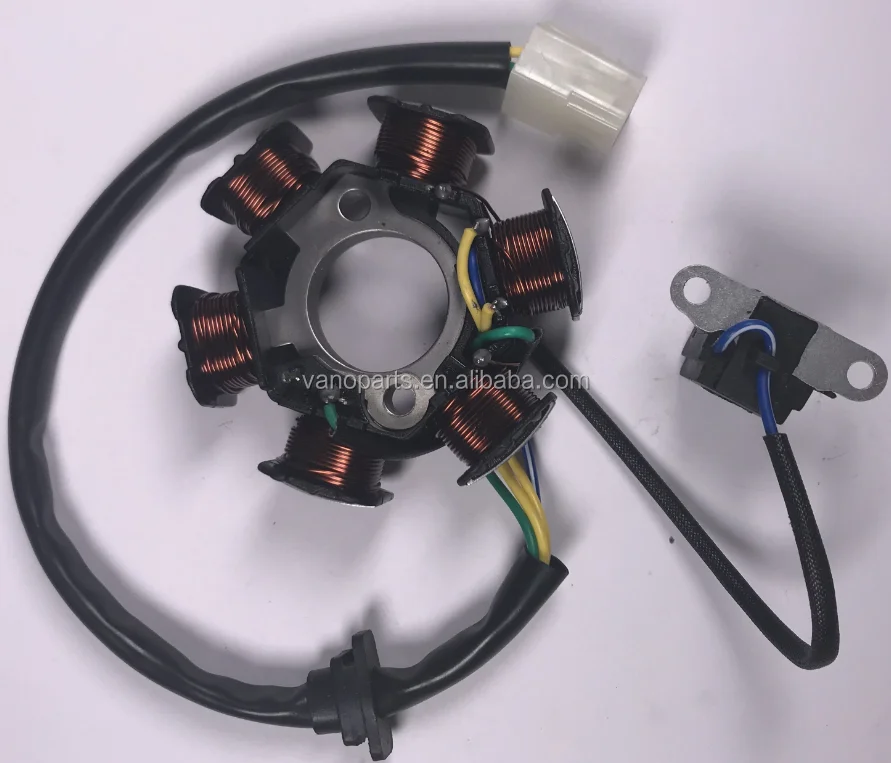 Motorcycle Rusi 125 6 Pole Stator Coil Buy Motorcycle Stator