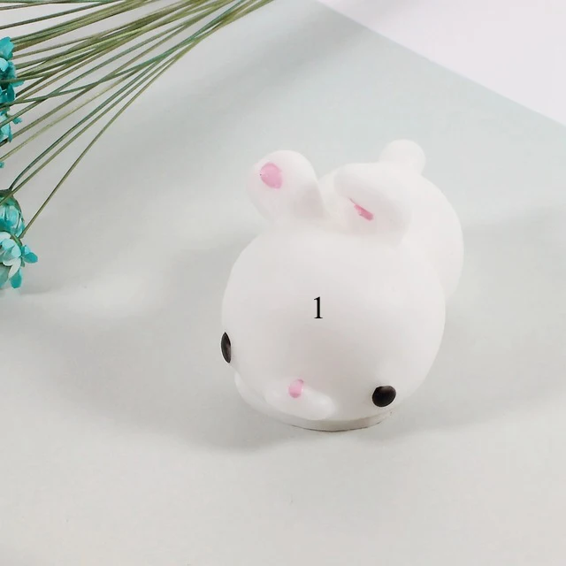 Squishy Phone Straps for iPhone Cute Mini Soft Silicone Squishy Toy Finger Pinch Squeeze Toy