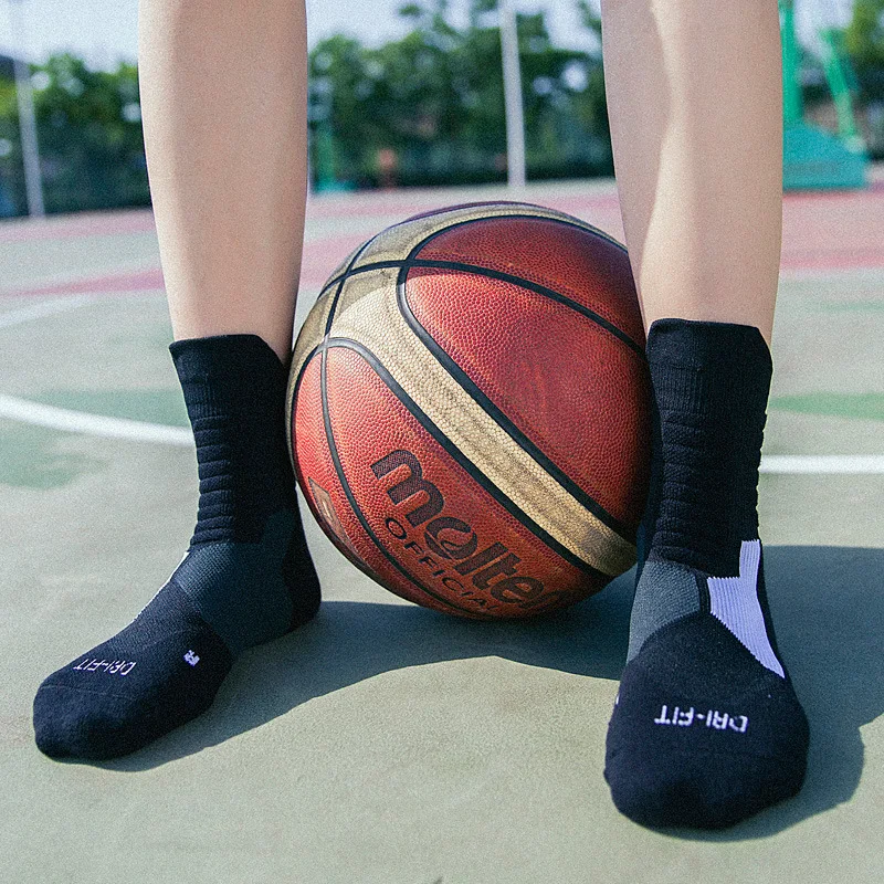 Professional Basketball Socks Breathable Thicker Elite Men Socks