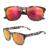 Xiamen Factory Unisex Fashion European Sunglasses With Interchangeable Arms Custom Logo