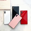 Fashionable Tempered Glass square Phone Case Custom Pattern Phone Case for Iphone 7