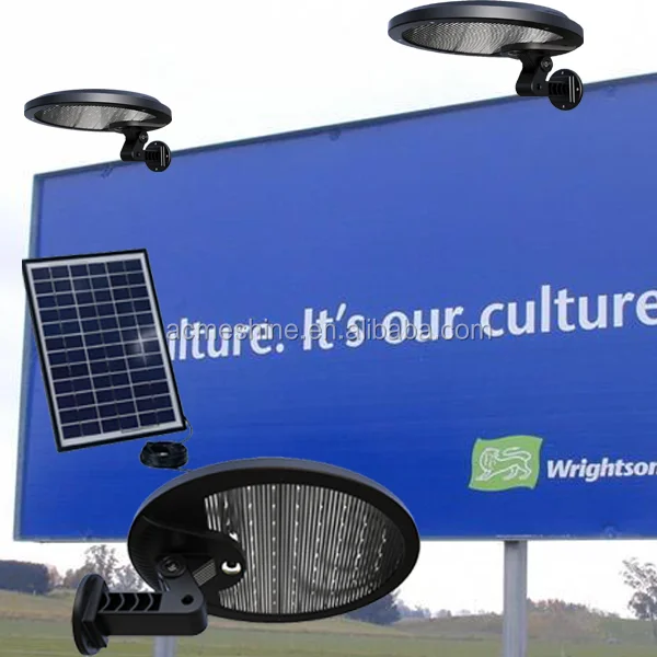 Rotatable solar led advertising light for a sign/solar advertising light/solar street light