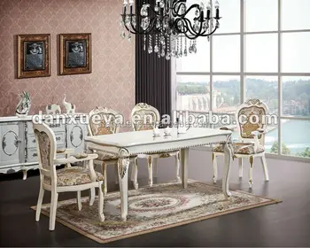 Alibaba express white golden 150 cm wood dining table, View wood ...