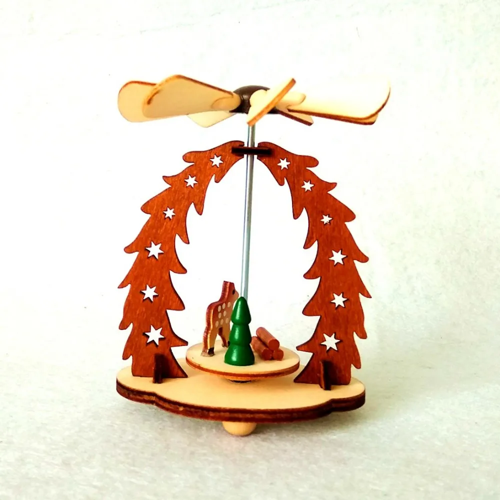 Wooden Handicraft German Christmas Pyramid Decorations - Buy German ...