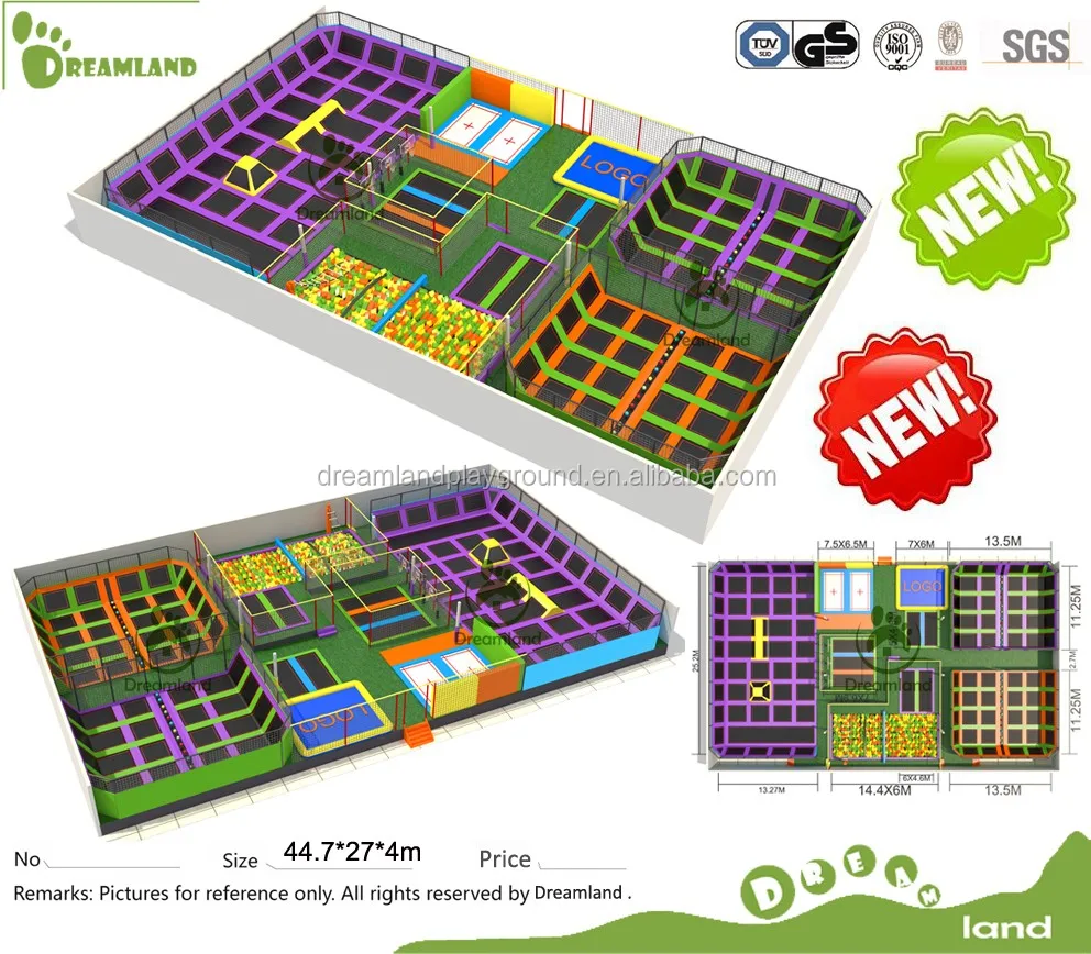 China Hot sale High Quality sky zone Indoor Trampoline Park