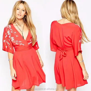 kimono skater dress