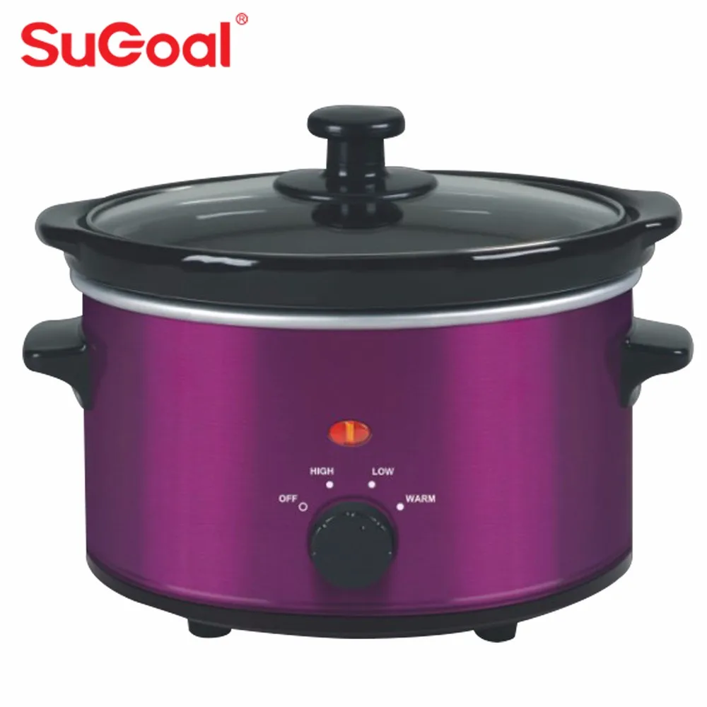 4.5l 200w Ceramic Inner Pot Electric Slow Cooker Buy Ceramic Inner