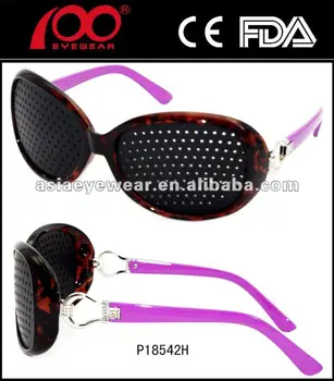 dioptric pinhole grid glasses