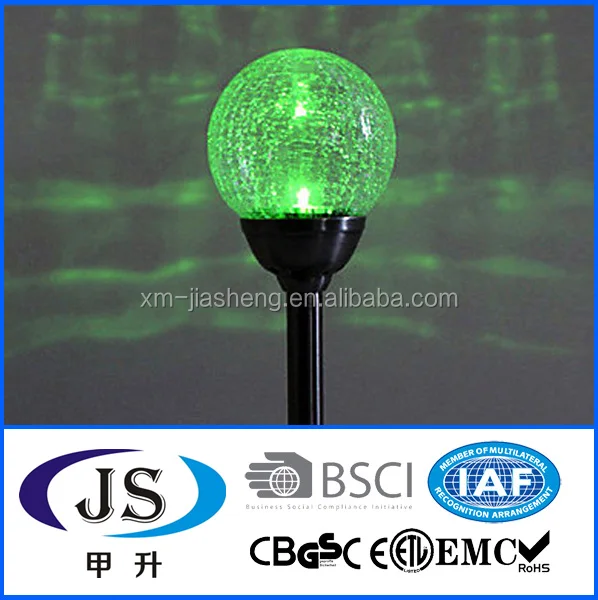 impermeable led al aire libre crack bola de cristal de camino solar jardin decorativo luz para jardin patio buy solar crack glass ball light solar