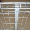 double loop fence netting in dark green