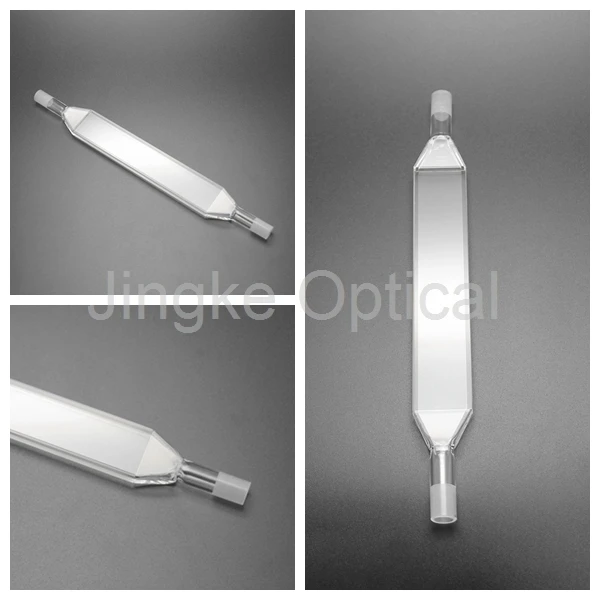 Cuvette UV Quartz Flow Cell, View flow cell, Jingke Optical Product