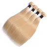 Top Selling Raw Unprocessed Hair Natural 613 Blonde Russian Hair Extension Virgin Straight Hair