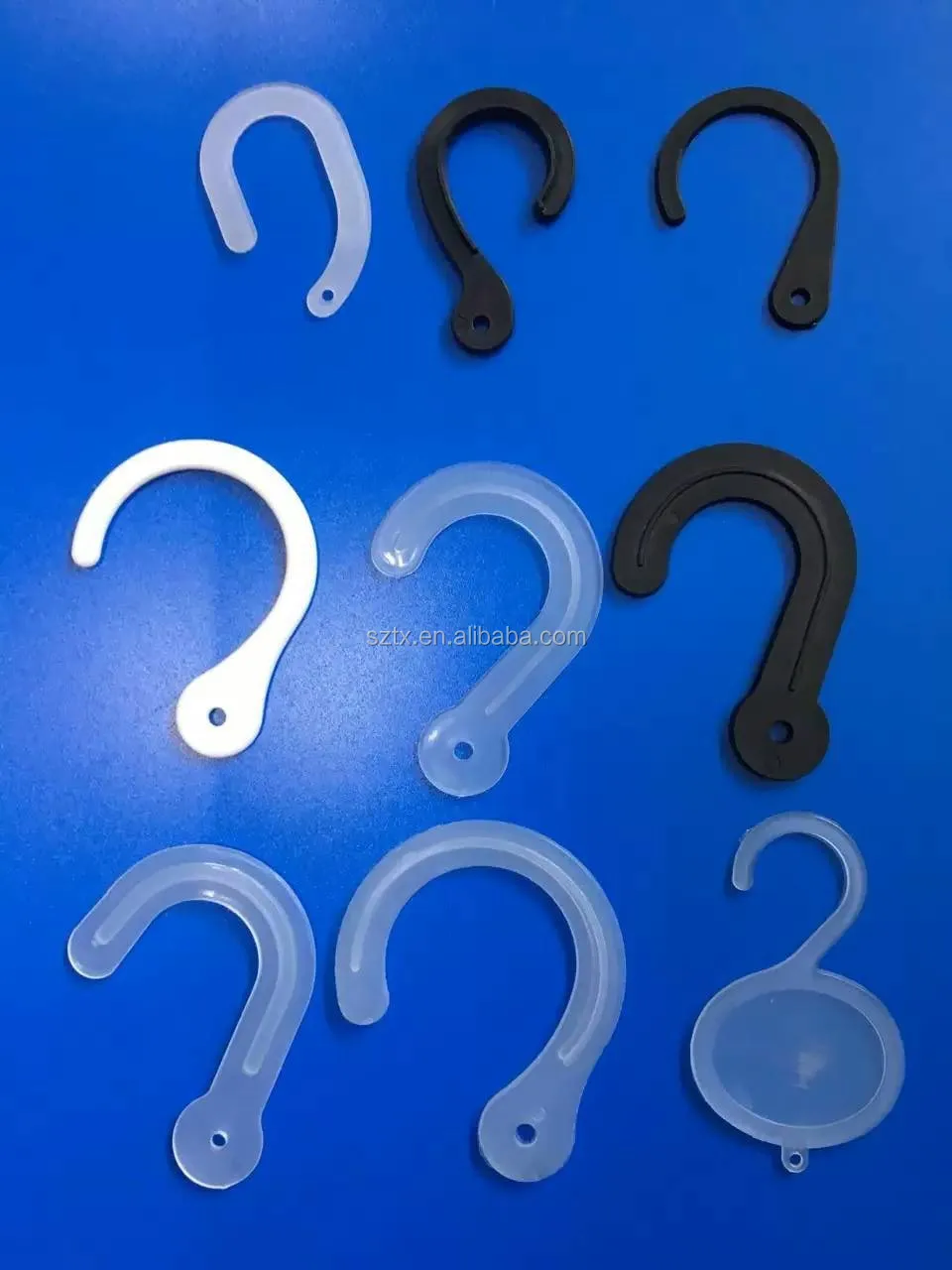 44mm White Plastic Jhooks For Garments Accessory Packaging Buy