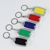 Mini battery operated plastic keychain led lights