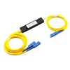 Singlemode Double Window Plastic Box Splitter With 1X2 SC UPC Connector