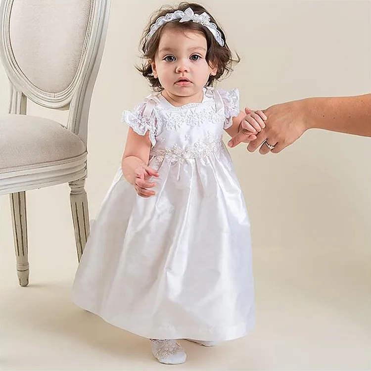 Verano De 2016 De Bautizo De Bebé Niña Vestidos 1 Año ...