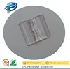 Transparent plastic acrylic, plexiglass, acrylic hinge