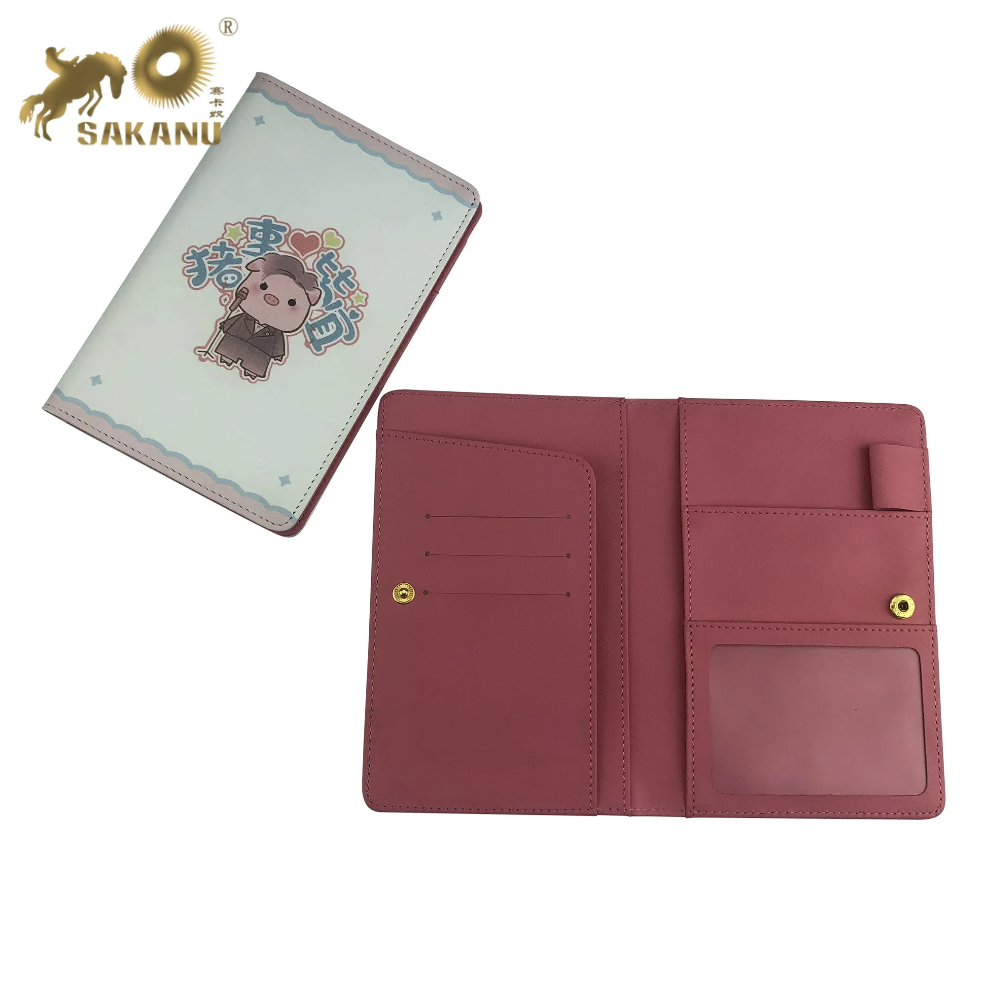 Honey Bee Pollinate Yellow Flower Blocking Print Passport Holder Cover Case Travel Luggage Passport Wallet Card Holder Made With Leather For Men Women Kids Family