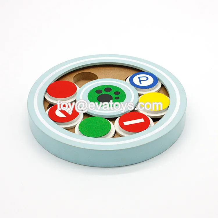 Best Interactive Fun Iq Game Feeder Hide And Seek Toys Wooden Puzzles