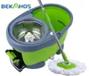 Bekahos New easy Mop 4 Drives Green Dolphin Mop Deluxe Walkable easy Mop