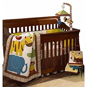 Cocalo Jacana Crib Set Find Deals On Get Quotations Cocalo Jungle Jingle Six Piece Crib Set By