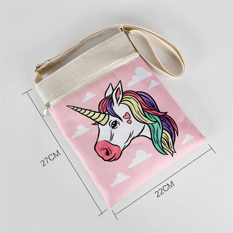 unicorn crossbody bolsa