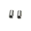 Small Round Coupling Connecting Long Nut 1/4" 5/16" 3/8" 1/2" 5/8" 1" thread diameter in imperial inch size