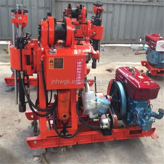 100m water well drilling rig/xy-1 portable core drilling rig/small drill machine