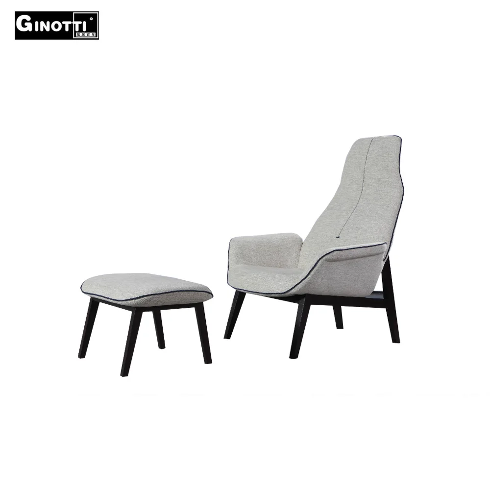 Poliform italiaans design fauteuil met kruk woonkamer stoelen ...