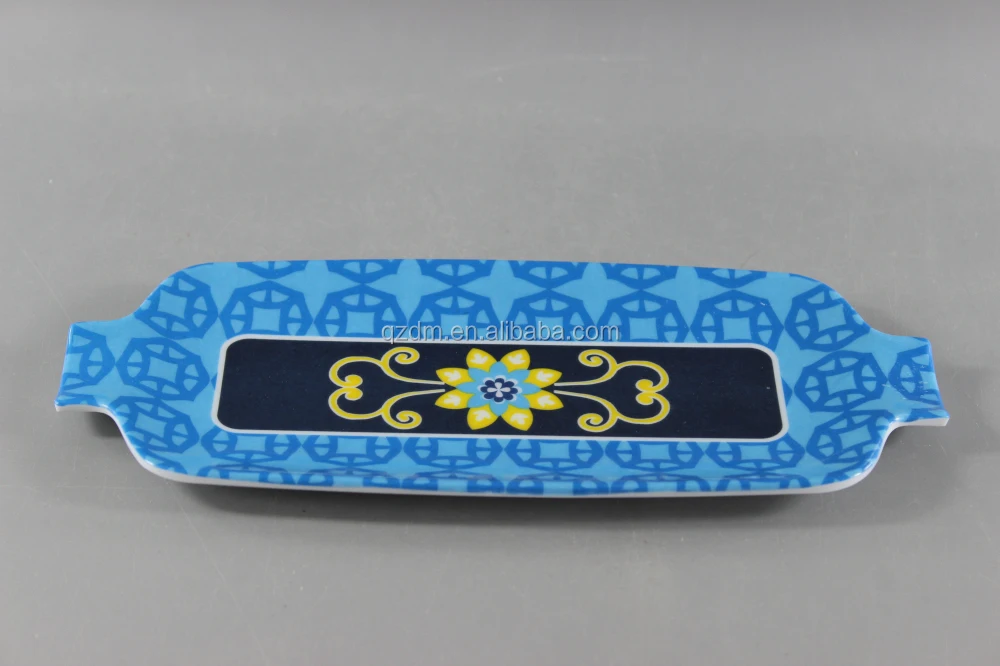 Melamine Corn Plate/Reusable Melamine Corn Dish