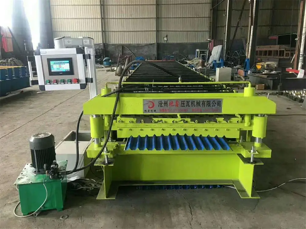 Trapezoidal Roof Sheet Roll Forming Machine trapezoidal metal roofing sheet roll forming machine