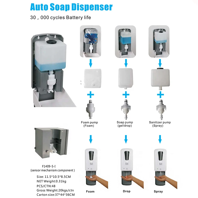 electric soap dispenser pump