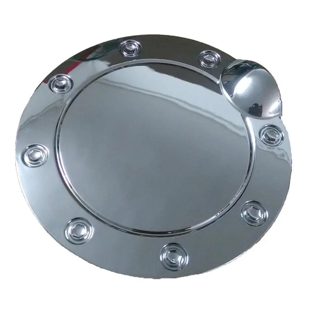 Get Quotations · Auto for 2015-2016 Ford F150 Triple Chrome Plated Gas Door Cover Fuel Tank Cap