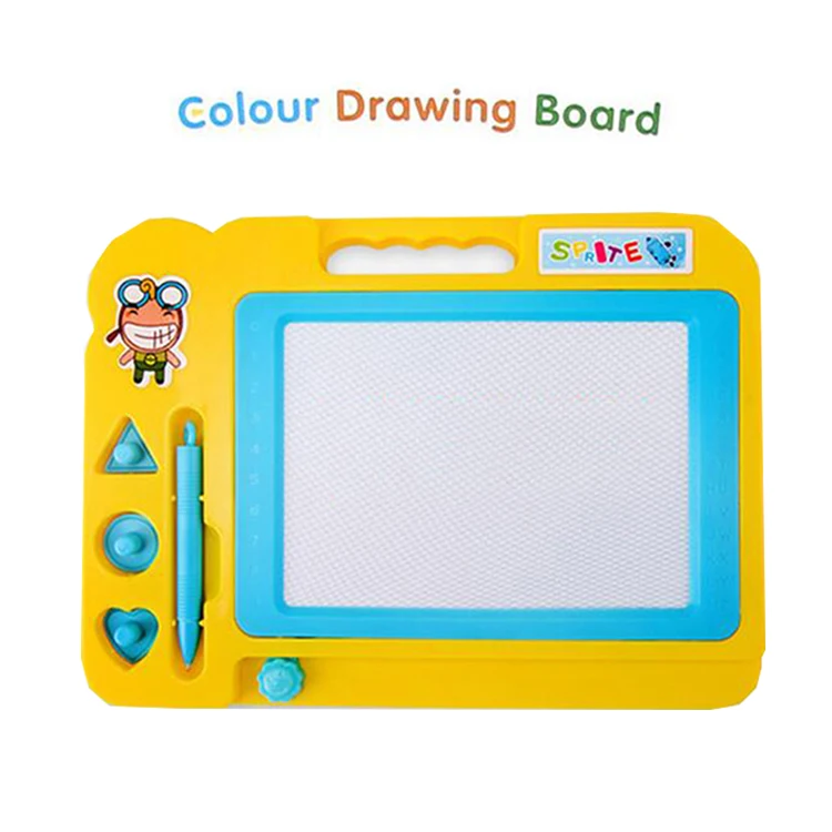Intelligent Funny Colorful Single Sided Baby Drawing Board