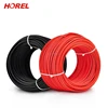 red or black color PV cable 10mm2 solar cable