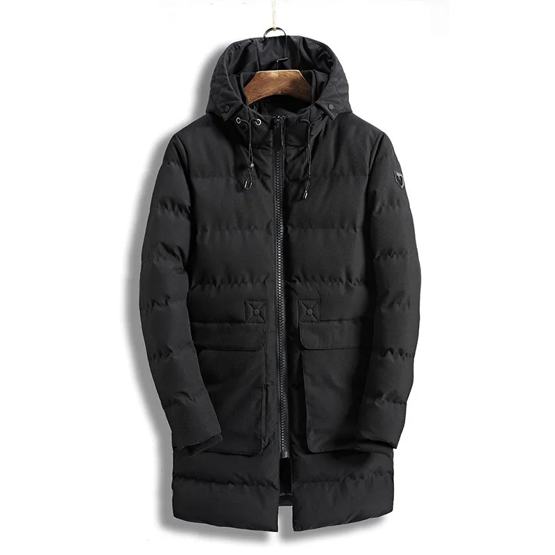 Man Italian Men Full Length Winter Fur Hooded Overcoat - Buy Overcoat ...