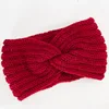 Hair accessories head cover elastic wool women's sports knitted Yoga Headband