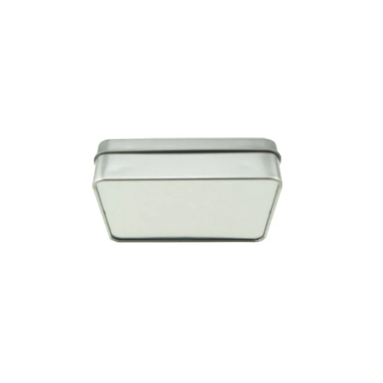 Jutien Wholesale Custom Square Shape Small Metal Embossed Candy Tea Tin