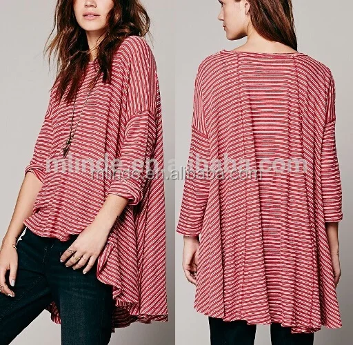 Fashionable Women Long Sleeve T Shirt Design Organic Cotton Fashionable Women Long Sleeve T Shirt