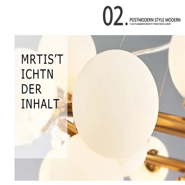 Lighting Pendant Scandinavian Style Designer Lamp Lighting Pendant Scandinavian Style Designer Lamp Modern Gl Bubble Chandelier