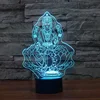 Nice quality acrylic 3d Illusion Led Light The Elephant Arclee Night Lamp