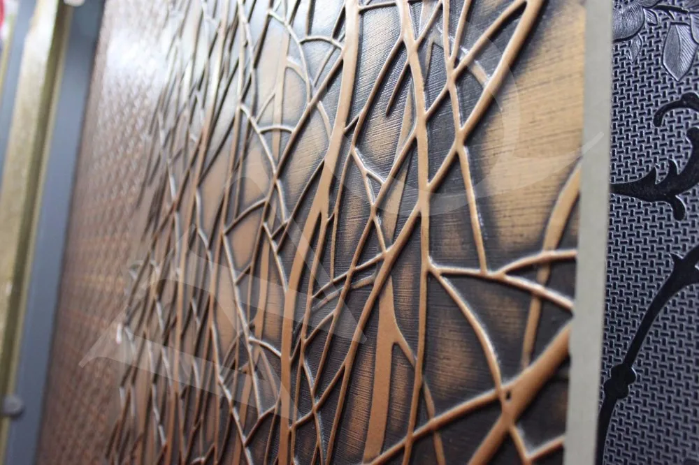 Fashion Design 3d Effect Embossed Mdf Panel Kitchen Buy