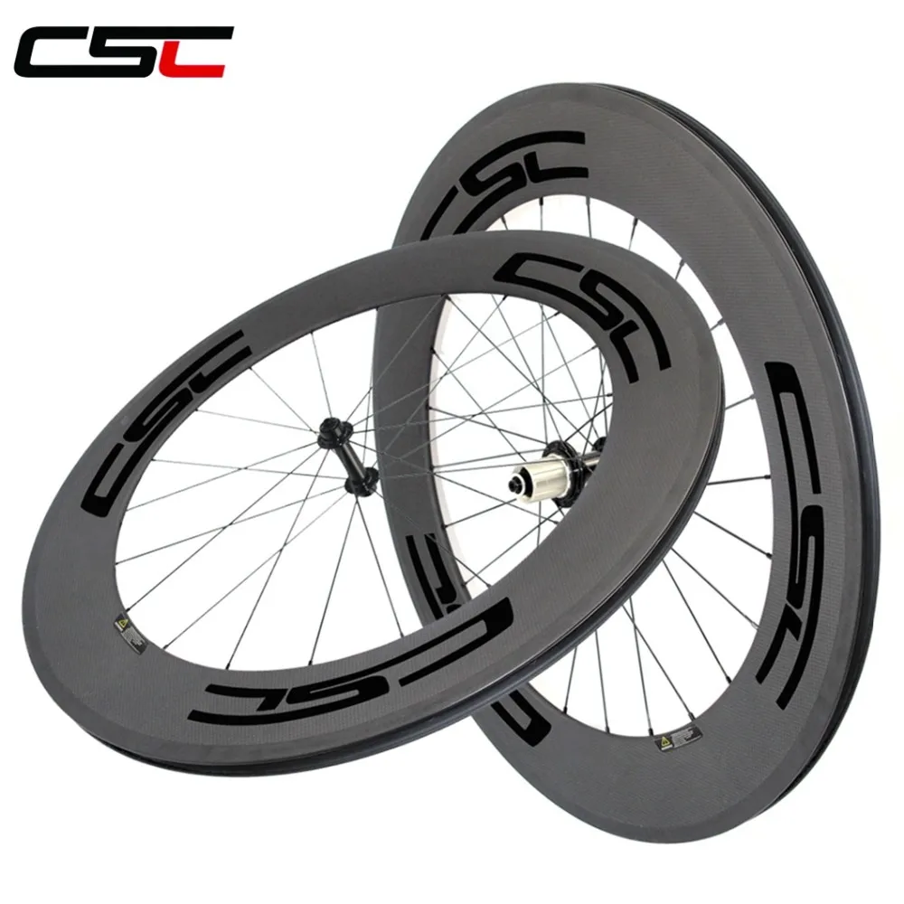 Details about   Tubular 700C 88mm U shape Road Bike Wheelset Ultra Light R13 Hub Carbon Wheels 