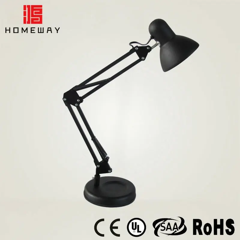 Super Bright Dimmable Swing Arm Desk Lamp Green Ce Approval
