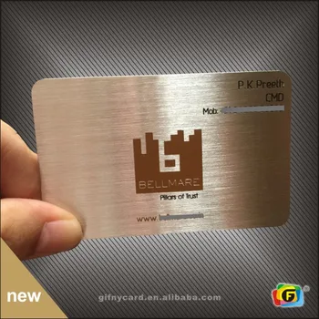 High Quality Metal Business Cards Engraving And Printing High Quality Metal Business Cards
