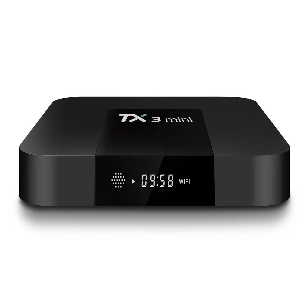 TX3 Pro Android 7.1 OS TV Box 1GB RAM 16GB ROM Amlogic S905W Quad Core CPU 2.4G WiFi LAN 4k Smart Media Player