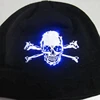 New design Winter knitted optical fibre light up Christmas beanie hat