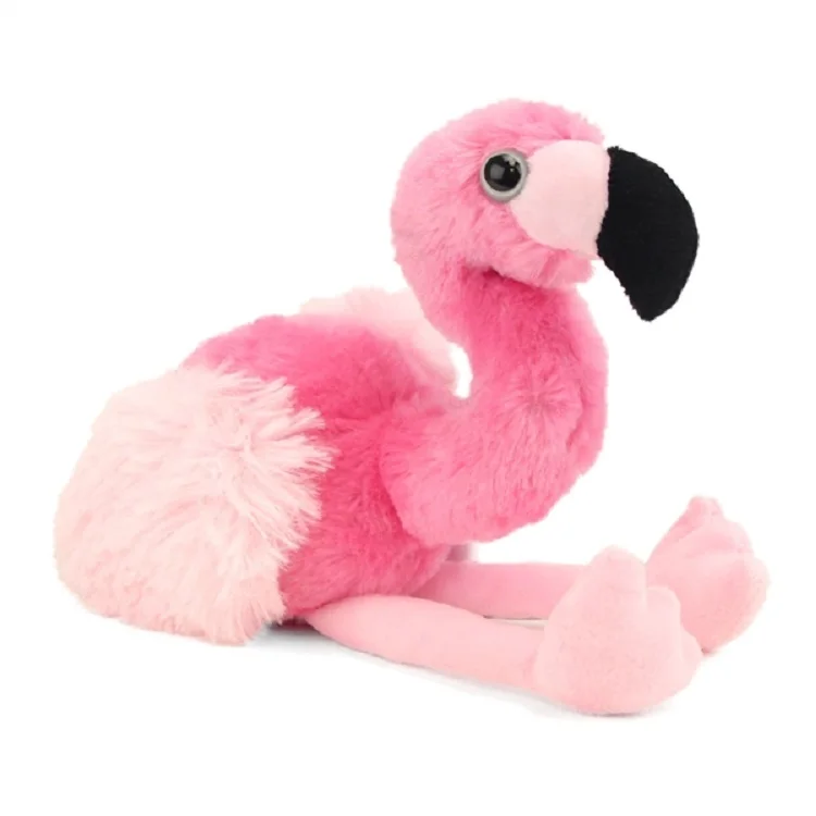 flamingo de peluche
