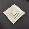 ventilation return 4 way ceiling square diffuser